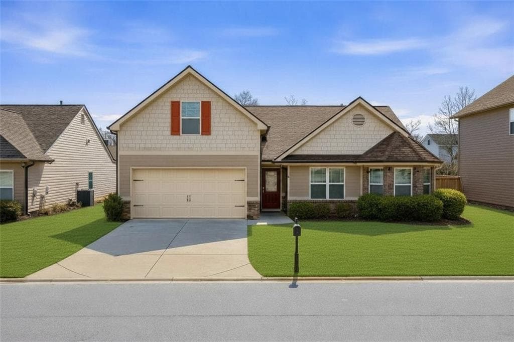 3 bedroom, 2 bathroom, 2,368 sq ft single family residence under contract at 5570 Glenn Ivey Drive, Cumming, GA 30028