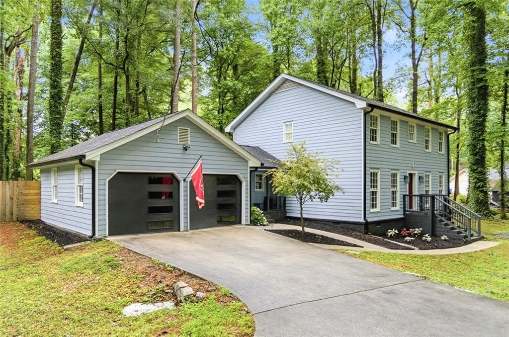4 bedroom, 3 bathroom, 2,297 sq ft single family residence for sale at 4686 Fountainhead Drive, Stone Mountain, GA 30083