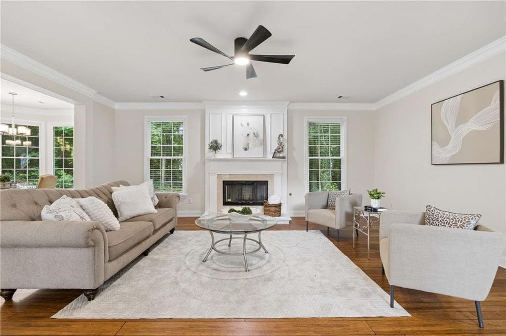 5 bedroom, 4 bathroom, 3,375 sq ft single family residence for sale at 1602 Telfair Chase Way, Lawrenceville, GA 30043 — photo 3