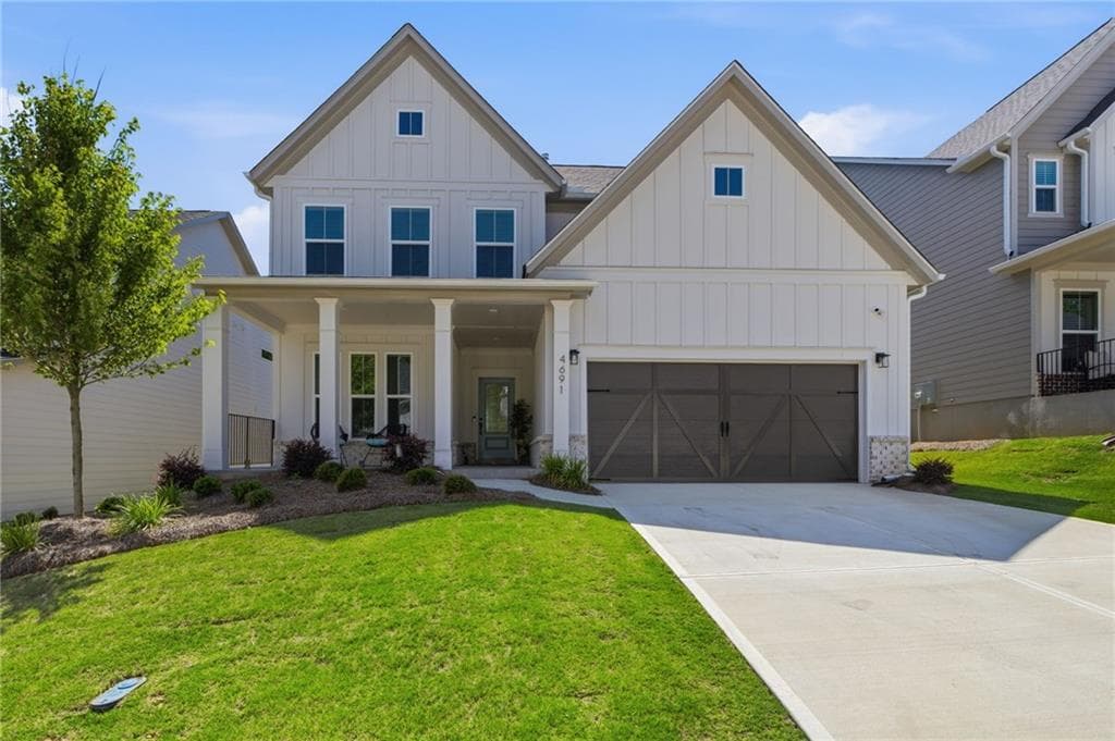 3 bedroom, 3 bathroom single family residence for sale at 4691 Wilderness Trail, Flowery Branch, GA 30542