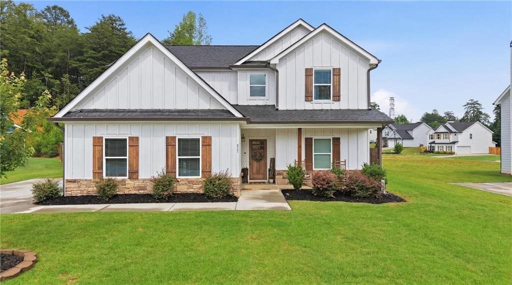 4 bedroom, 4 bathroom, 2,214 sq ft single family residence under contract at 6352 Magnolia Station Drive, Lula, GA 30554