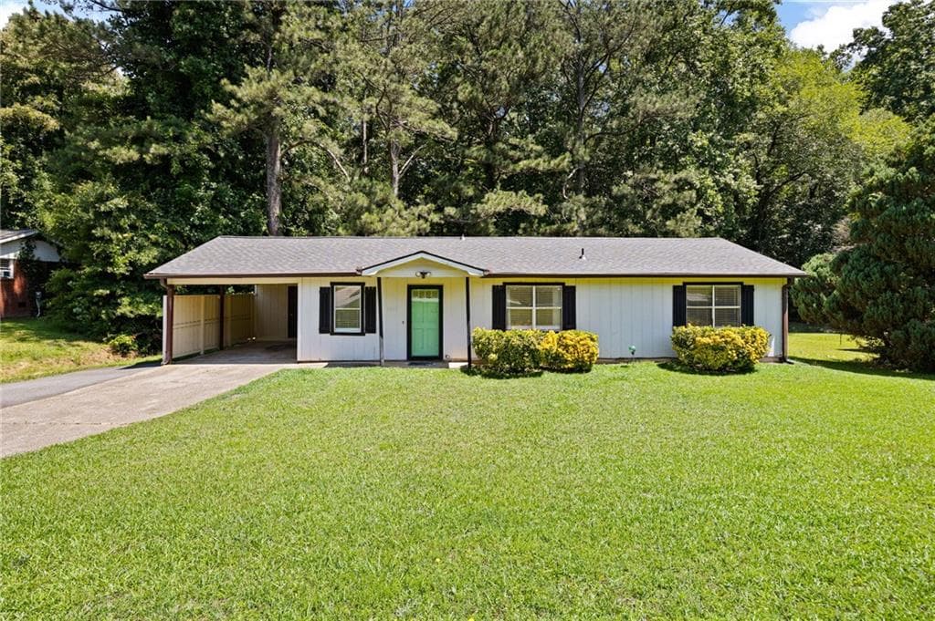 3 bedroom, 2 bathroom, 1,386 sq ft single family residence sold at 3370 Ridgecrest Drive, Powder Springs, GA 30127