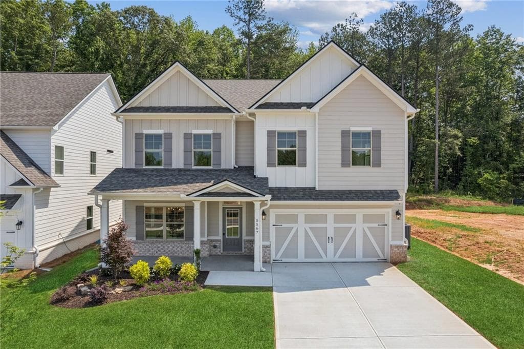 4 bedroom, 3 bathroom, 3,094 sq ft single family residence for sale at 5557 Keswick Drive, Flowery Branch, GA 30542