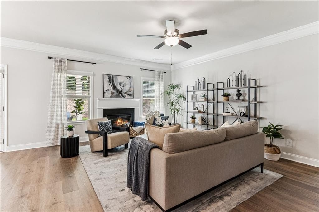 4 bedroom, 3 bathroom, 3,094 sq ft single family residence for sale at 5557 Keswick Drive, Flowery Branch, GA 30542 — photo 8