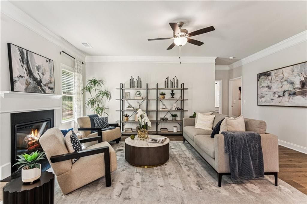 4 bedroom, 3 bathroom, 3,094 sq ft single family residence for sale at 5557 Keswick Drive, Flowery Branch, GA 30542 — photo 9