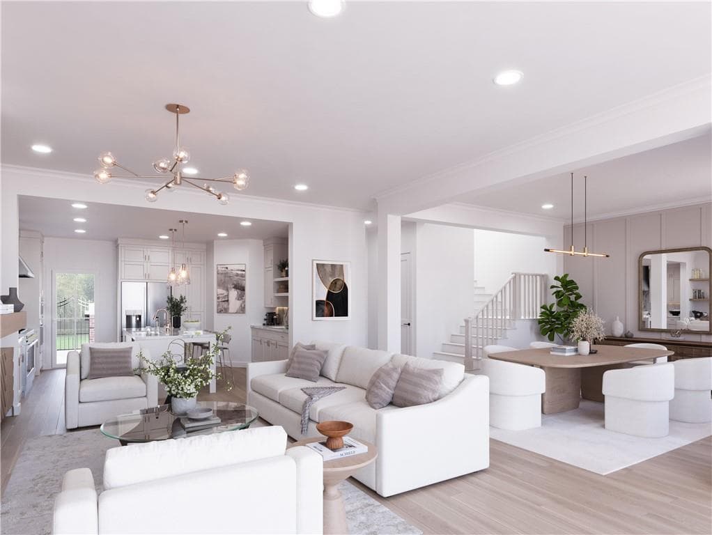 4 bedroom, 5 bathroom, 3,511 sq ft townhouse for sale at 3250 Paley Drive, Alpharetta, GA 30009 — photo 2