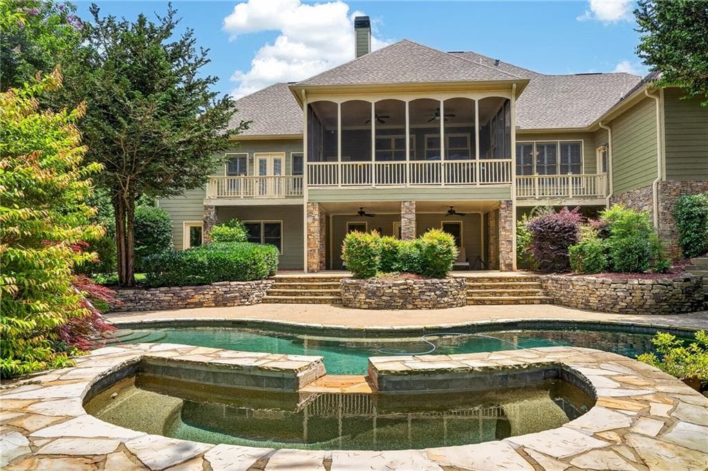 5 bedroom, 6 bathroom, 5,282 sq ft single family residence for sale at 514 Ridgemont Drive, Ellijay, GA 30536