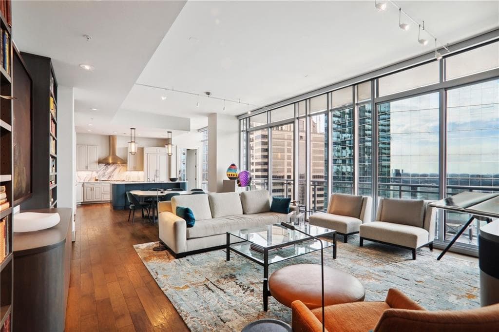 2 bedroom, 3 bathroom, 2,289 sq ft condominium for rent at 1065 Peachtree Street 3005, Atlanta, GA 30309 for $6,950 a month — photo 1 of 27