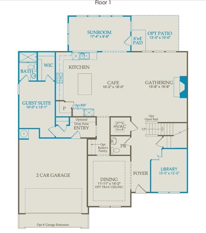 5 bedroom, 5 bathroom, 3,554 sq ft single family residence under contract at 232 Rockledge Bend, Powder Springs, GA 30127 — photo 2