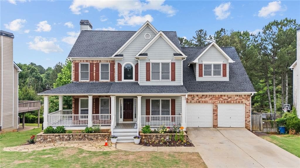 5 bedroom, 4 bathroom, 3,211 sq ft single family residence for sale at 2295 Worthington Drive, Powder Springs, GA 30127