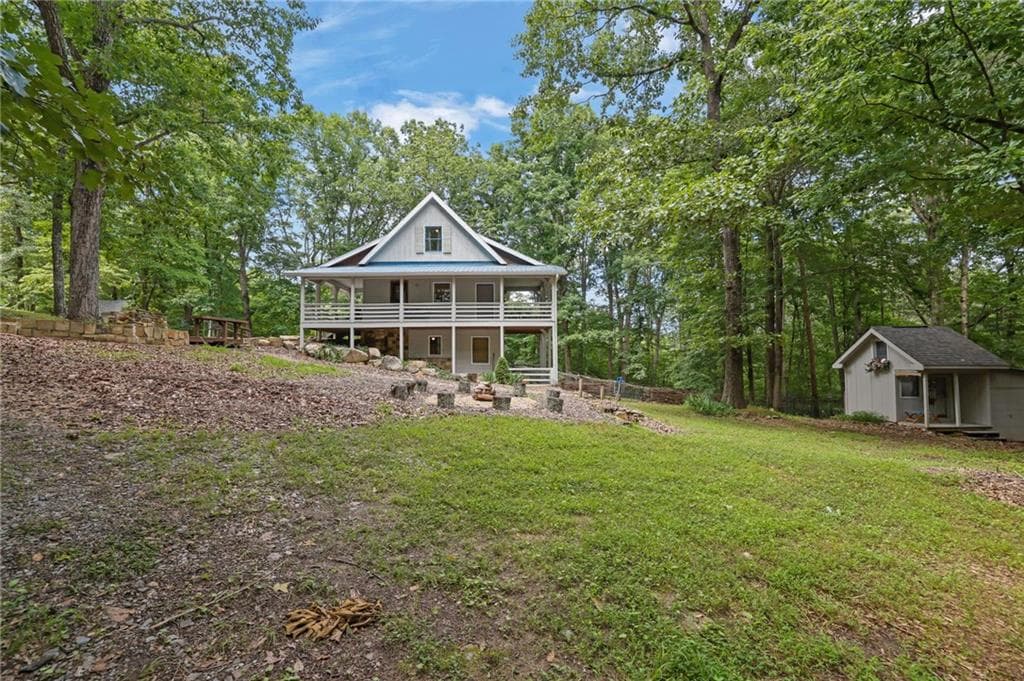 3 bedroom, 3 bathroom, 1,787 sq ft single family residence for sale at 219 Raven Cliff Road, Talking Rock, GA 30175