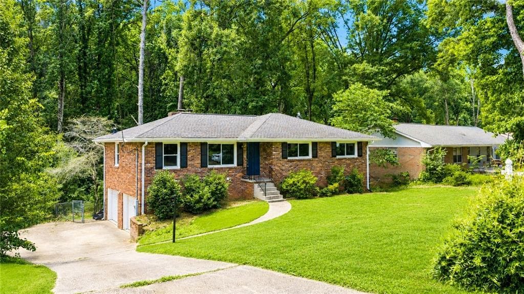 4 bedroom, 3 bathroom, 2,123 sq ft single family residence sold at 4135 Hideaway Drive, Tucker, GA 30084
