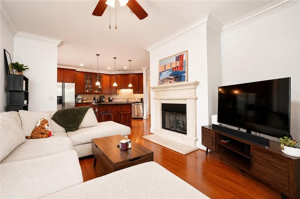 2 bedroom, 2 bathroom, 1,404 sq ft condominium for sale at 825 Highland Lane 1208, Atlanta, GA 30306