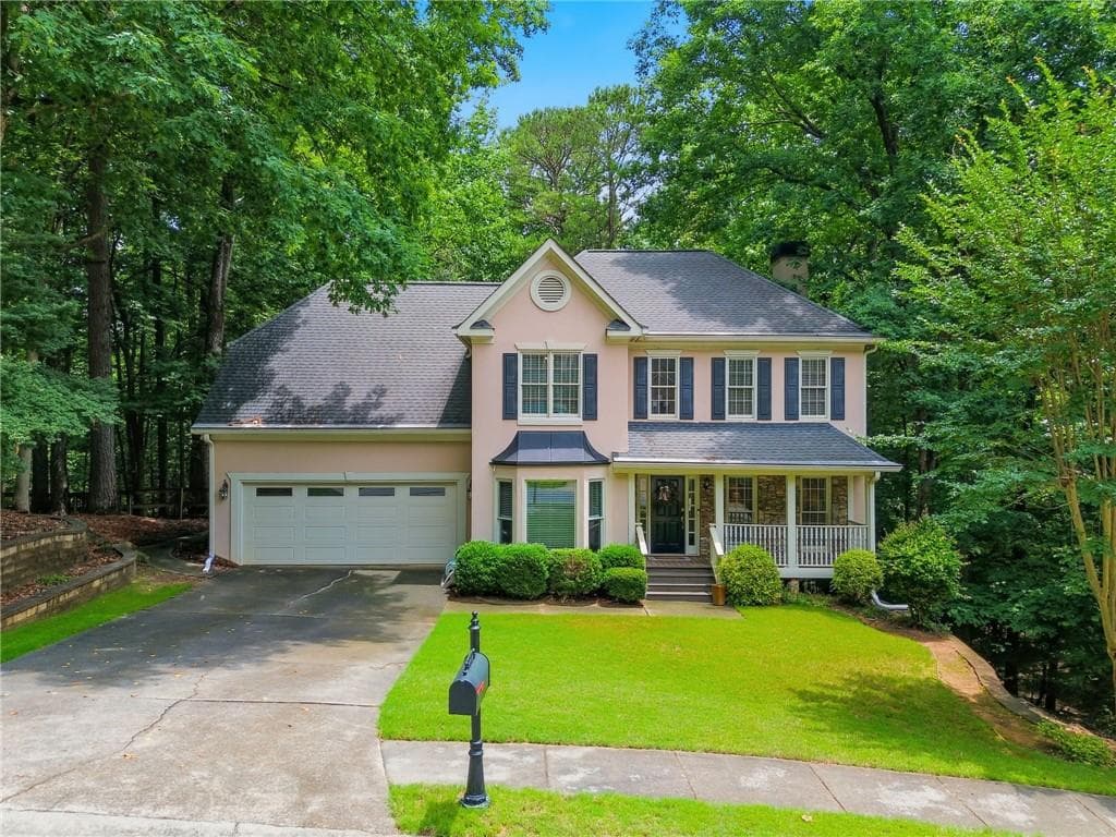 5 bedroom, 4 bathroom, 3,563 sq ft single family residence for sale at 225 Colonial Drive, Woodstock, GA 30189
