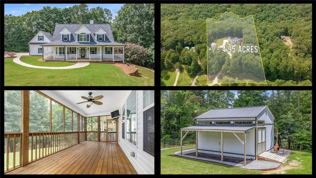 3 bedroom, 4 bathroom, 4,176 sq ft single family residence for sale at 7913 Pea Ridge Road, Lula, GA 30554