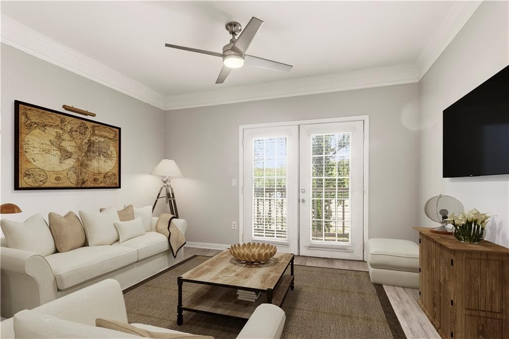 1 bedroom, 1 bathroom, 748 sq ft condominium for rent at 2700 Pine Tree Road 2303, Atlanta, GA 30324 for $1,700 a month — photo 1 of 25