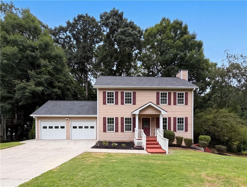 3 bedroom, 4 bathroom, 1,833 sq ft single family residence for sale at 4615 Creek Bluff Drive, Buford, GA 30518 — photo 1 of 29