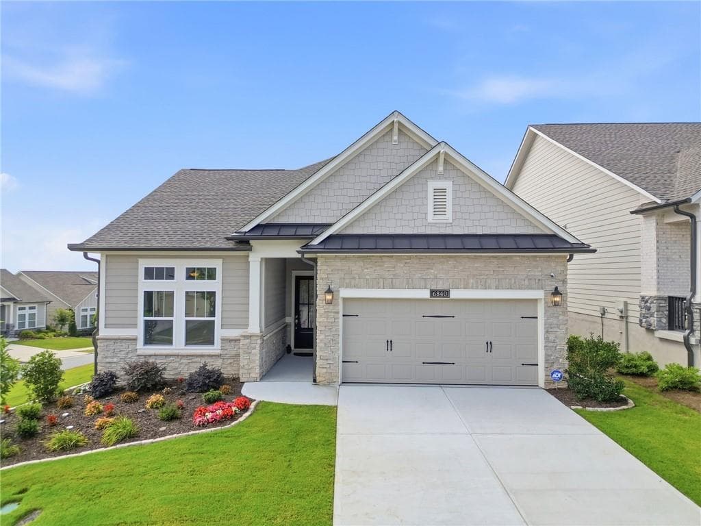 3 bedroom, 2 bathroom, 2,002 sq ft single family residence for sale at 6840 Bungalow Road, Flowery Branch, GA 30542