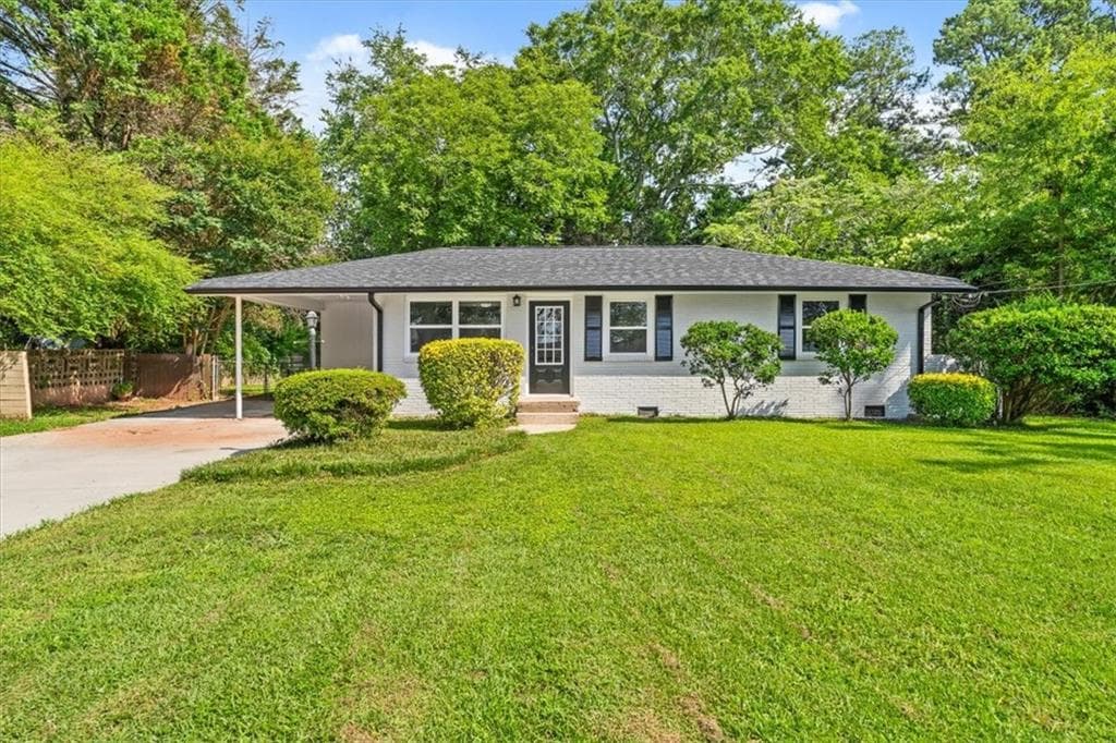 3 bedroom, 1 bathroom single family residence sold at 3374 Spring Drive, Atlanta, GA 30360