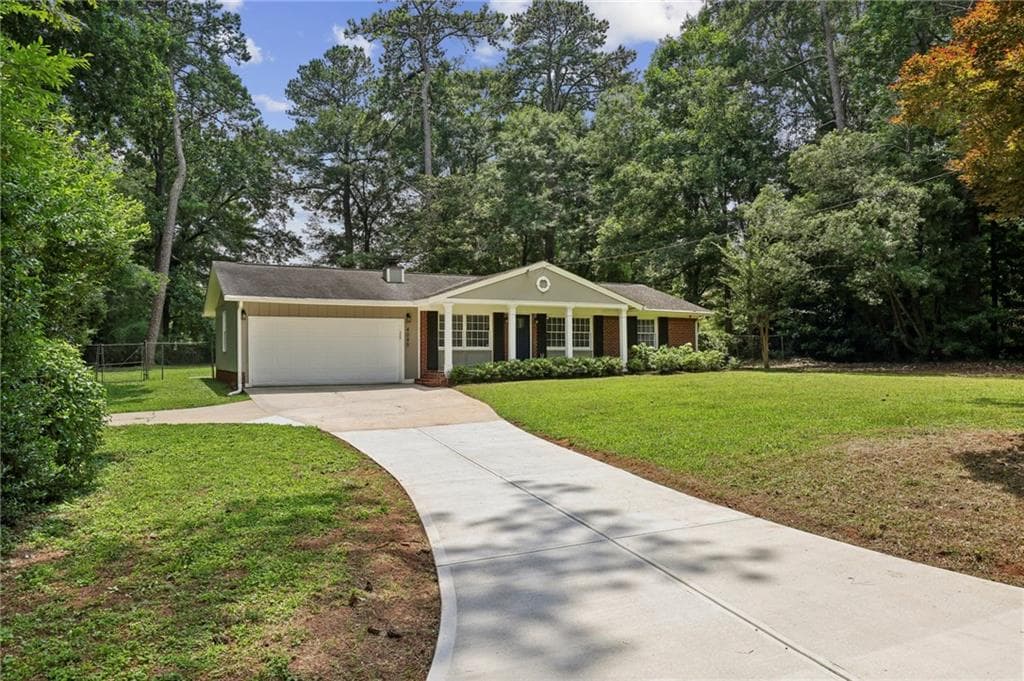3 bedroom, 2 bathroom, 1,150 sq ft single family residence sold at 4045 Cimarron Drive, Clarkston, GA 30021