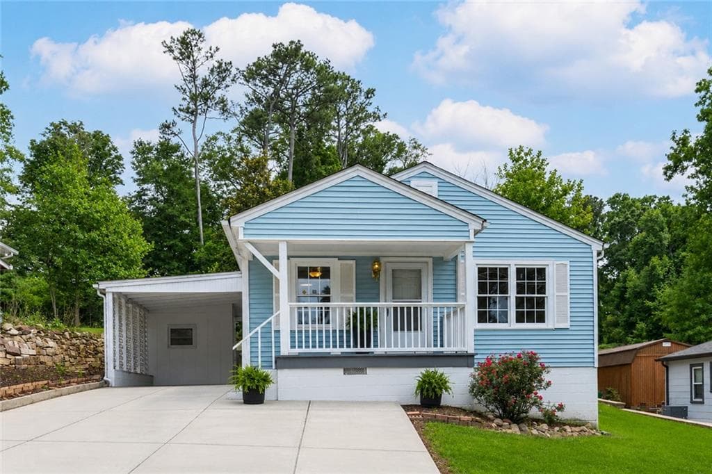 2 bedroom, 2 bathroom, 949 sq ft single family residence for sale at 704 Skyview Drive, Marietta, GA 30060 — photo 8