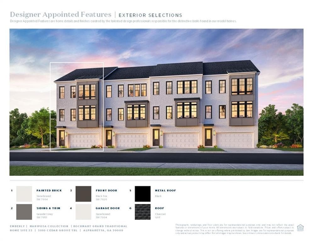 3 bedroom, 4 bathroom, 2,631 sq ft townhouse under contract at 3010 Cedar Grove Trail Lane, Alpharetta, GA 30004 — photo 2