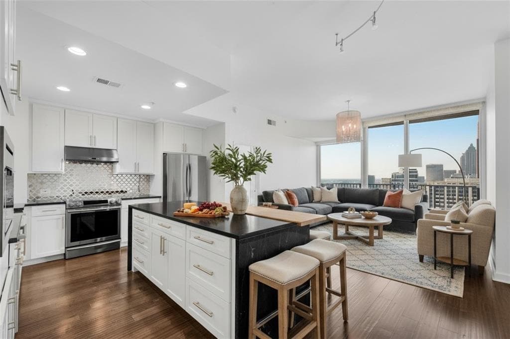 2 bedroom, 2 bathroom, 1,522 sq ft condominium under contract at 860 Peachtree Street 2409, Atlanta, GA 30308