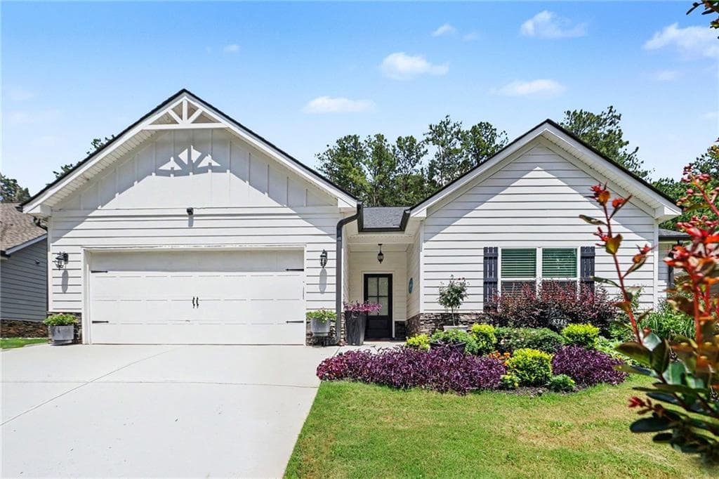 3 bedroom, 3 bathroom, 2,156 sq ft single family residence sold at 8345 Loch Lomand Lane, Winston, GA 30187