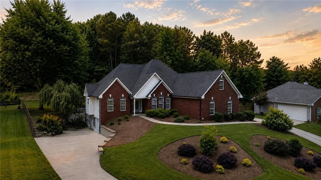 5 bedroom, 4 bathroom, 4,738 sq ft single family residence for sale at 6015 Cedar Lake Trail, Loganville, GA 30656