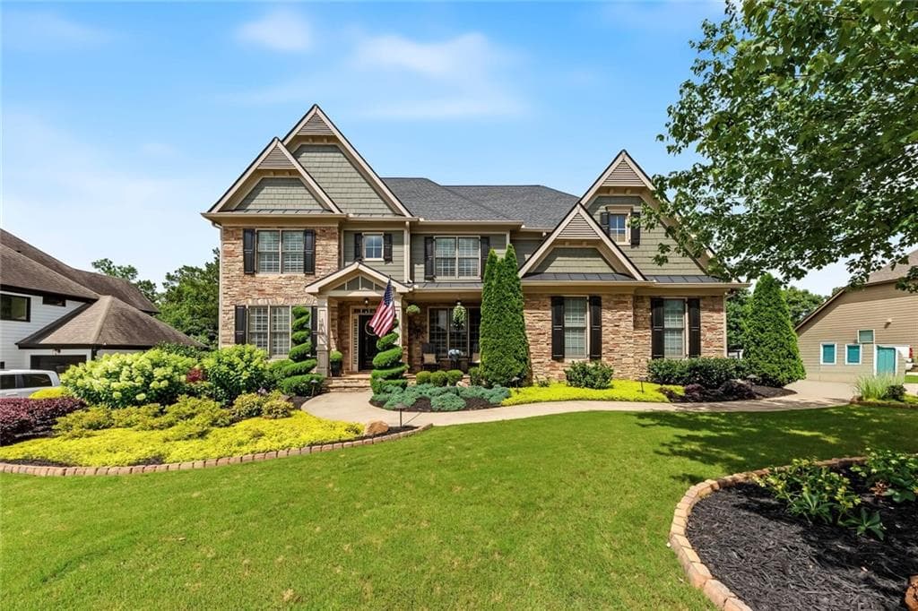 6 bedroom, 4 bathroom, 3,777 sq ft single family residence for sale at 2067 Towne Mill Avenue, Canton, GA 30114