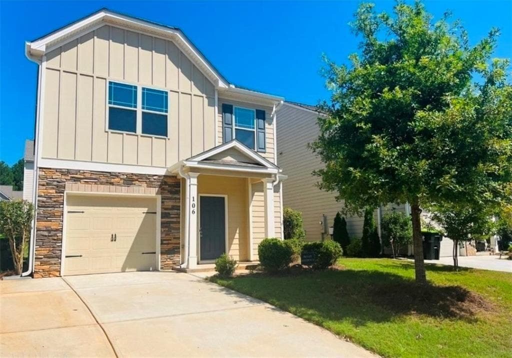 3 bedroom, 3 bathroom, 1,866 sq ft single family residence sold at 106 Southwind Circle, Newnan, GA 30265