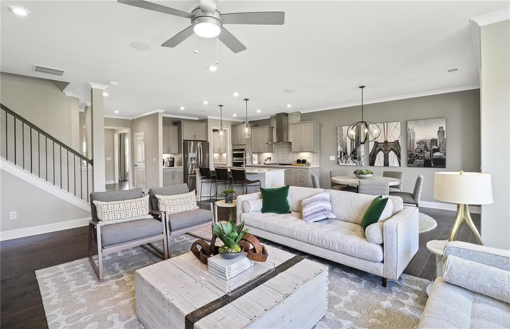 5 bedroom, 4 bathroom, 2,983 sq ft single family residence for sale at 146 Mountainview Lane, Jefferson, GA 30549 — photo 9
