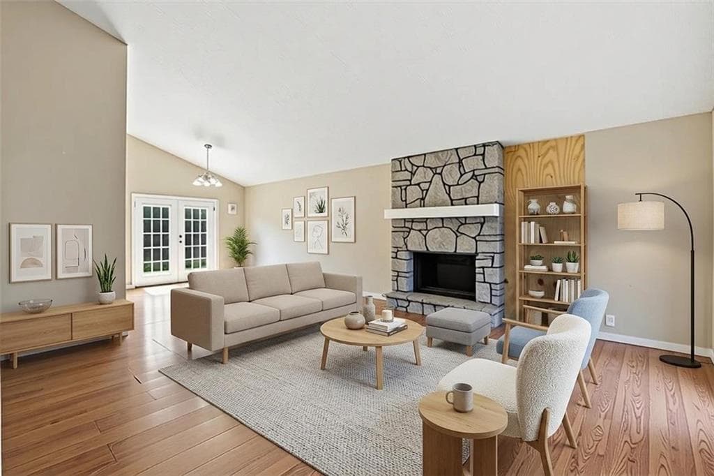 3 bedroom, 3 bathroom, 1,200 sq ft single family residence for sale at 212 Trickum Hills Lane, Woodstock, GA 30188 — photo 2