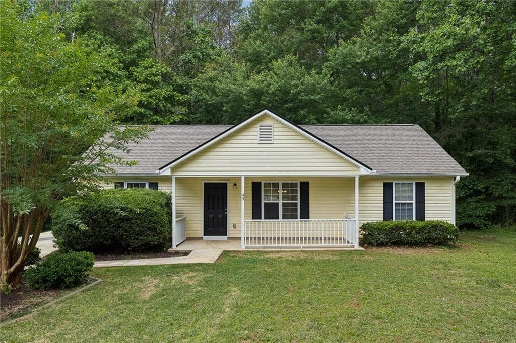 3 bedroom, 2 bathroom, 1,196 sq ft single family residence sold at 43 Cody Cove, Rockmart, GA 30153