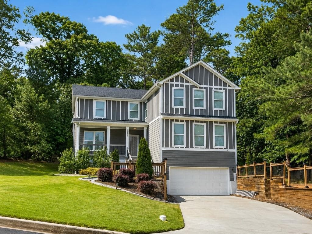 4 bedroom, 2 bathroom, 3,322 sq ft single family residence for sale at 655 Transit Circle, Atlanta, GA 30349