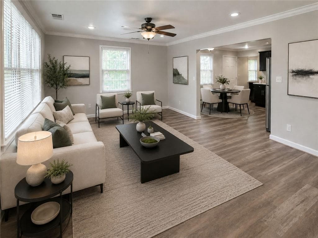 3 bedroom, 1 bathroom, 1,105 sq ft single family residence for sale at 1280 Elizabeth Avenue, Atlanta, GA 30310 — photo 2