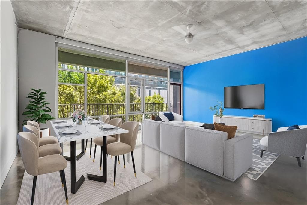 1 bedroom, 1 bathroom, 900 sq ft condominium for sale at 845 Spring Street 322, Atlanta, GA 30308 — photo 1 of 23