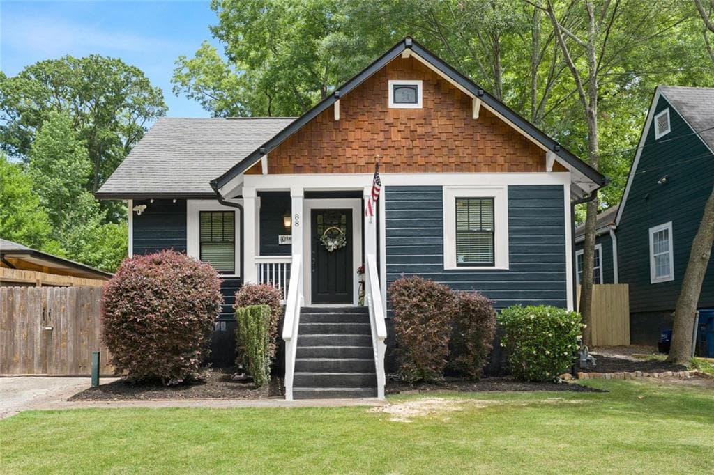 3 bedroom, 2 bathroom, 1,602 sq ft single family residence sold at 88 Wyman Street, Atlanta, GA 30317