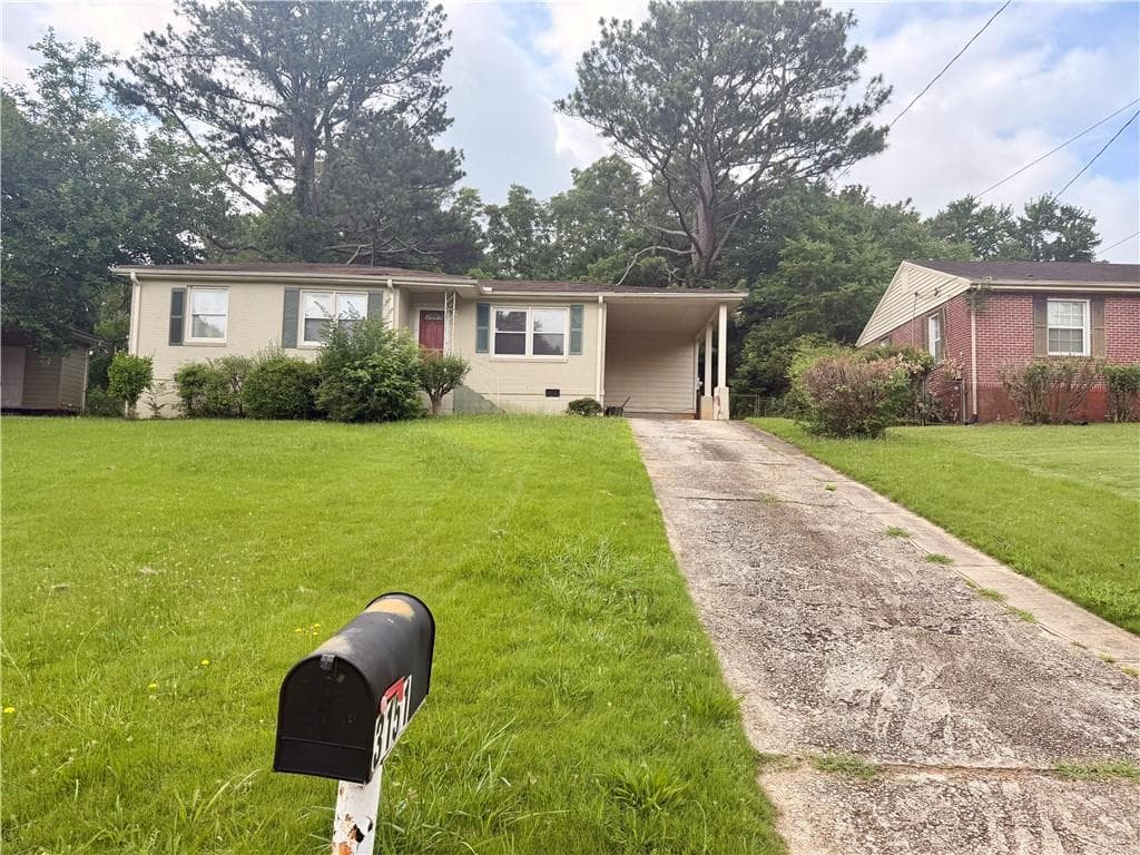 3 bedroom, 1 bathroom, 994 sq ft single family residence for rent at 3151 Bluebird Lane, Decatur, GA 30032 for $1,500 a month — photo 2