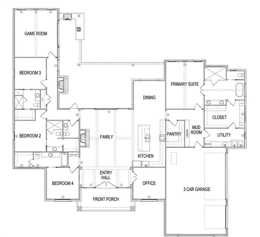 5 bedroom, 4 bathroom, 3,800 sq ft single family residence for sale at 10014 Jefferson River Road, Athens, GA 30607 — photo 9