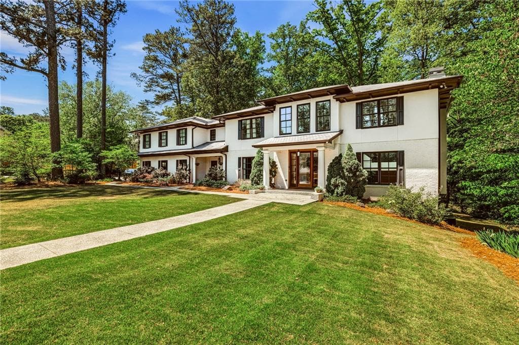 6 bedroom, 5 bathroom, 6,778 sq ft single family residence sold at 1886 N Akin Drive, Atlanta, GA 30345