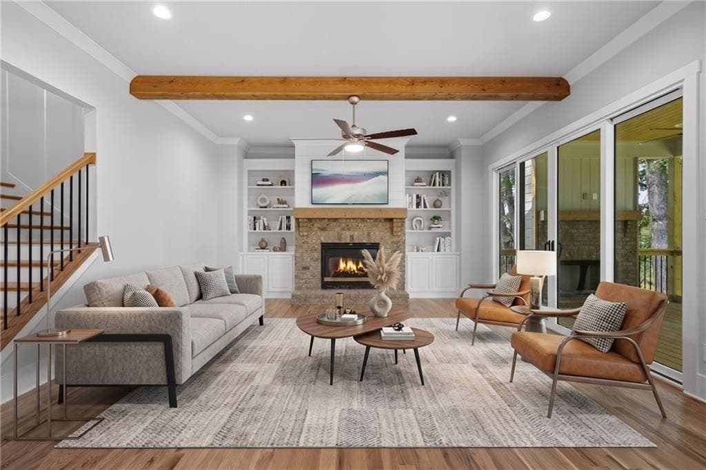 5 bedroom, 5 bathroom, 3,300 sq ft single family residence for sale at 116 Dallas Mark Drive, Canton, GA 30115 — photo 5