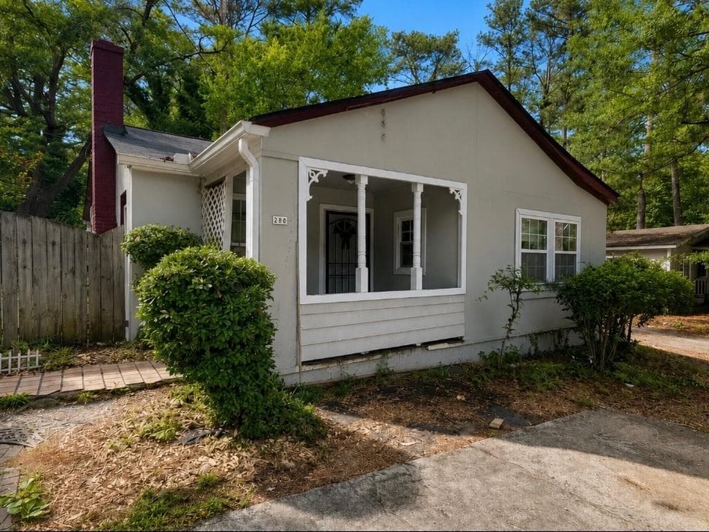 2 bedroom, 2 bathroom, 1,061 sq ft single family residence sold at 280 Fairburn Road, Atlanta, GA 30331
