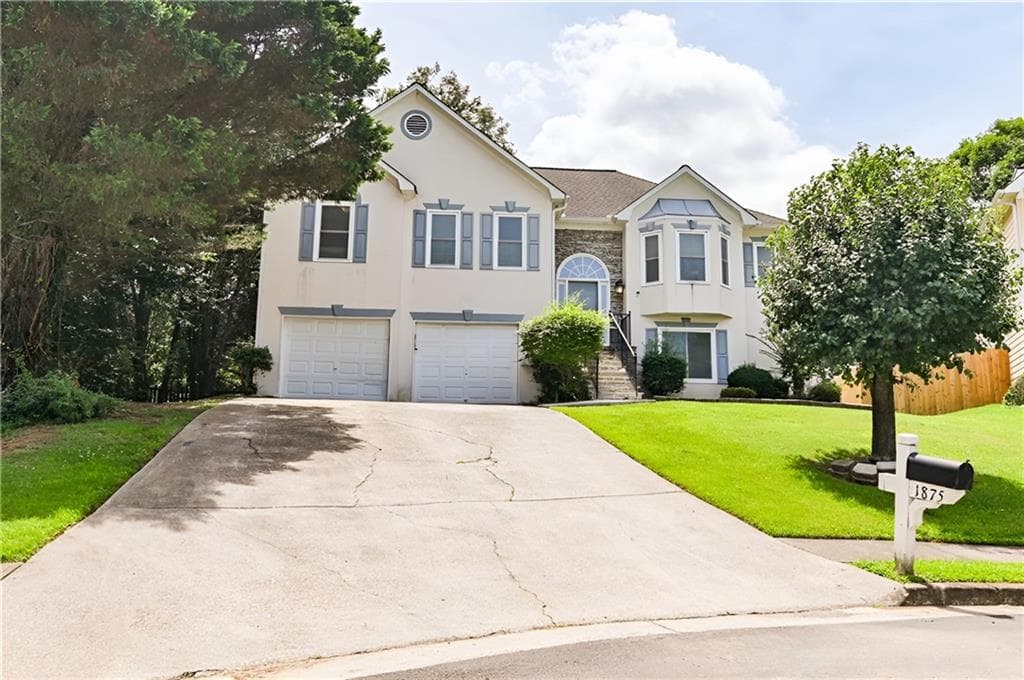 5 bedroom, 3 bathroom, 2,613 sq ft single family residence sold at 1875 Clear Springs Lane, Lawrenceville, GA 30043