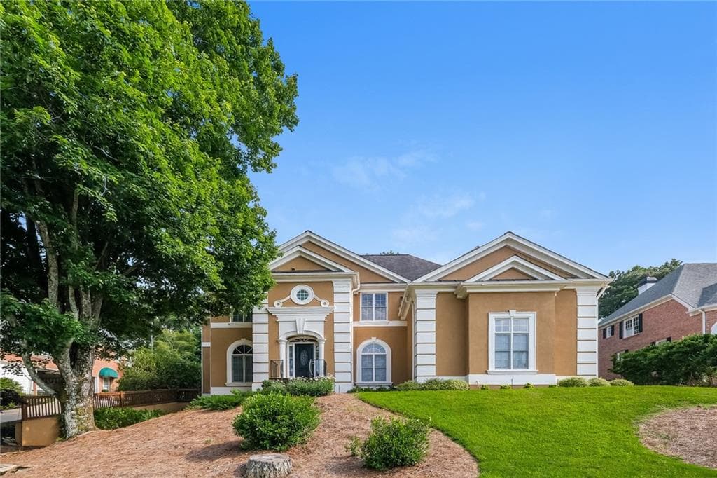 5 bedroom, 5 bathroom, 5,886 sq ft single family residence under contract at 505 Saint Regis Drive, Alpharetta, GA 30022