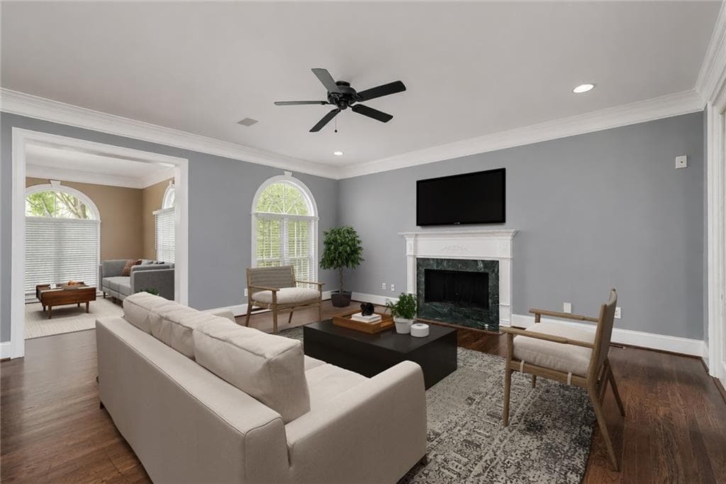 5 bedroom, 5 bathroom, 5,886 sq ft single family residence under contract at 505 Saint Regis Drive, Alpharetta, GA 30022 — photo 10