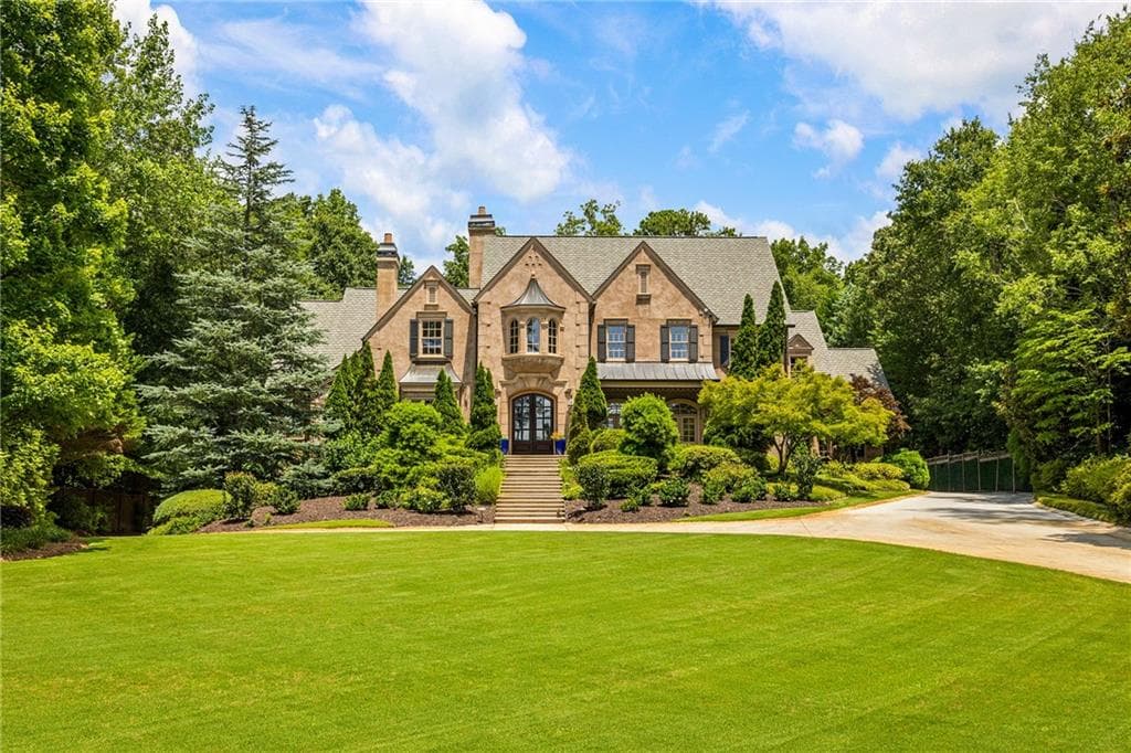 7 bedroom, 11 bathroom, 12,987 sq ft single family residence sold at 4351 Paper Mill Road, Marietta, GA 30067