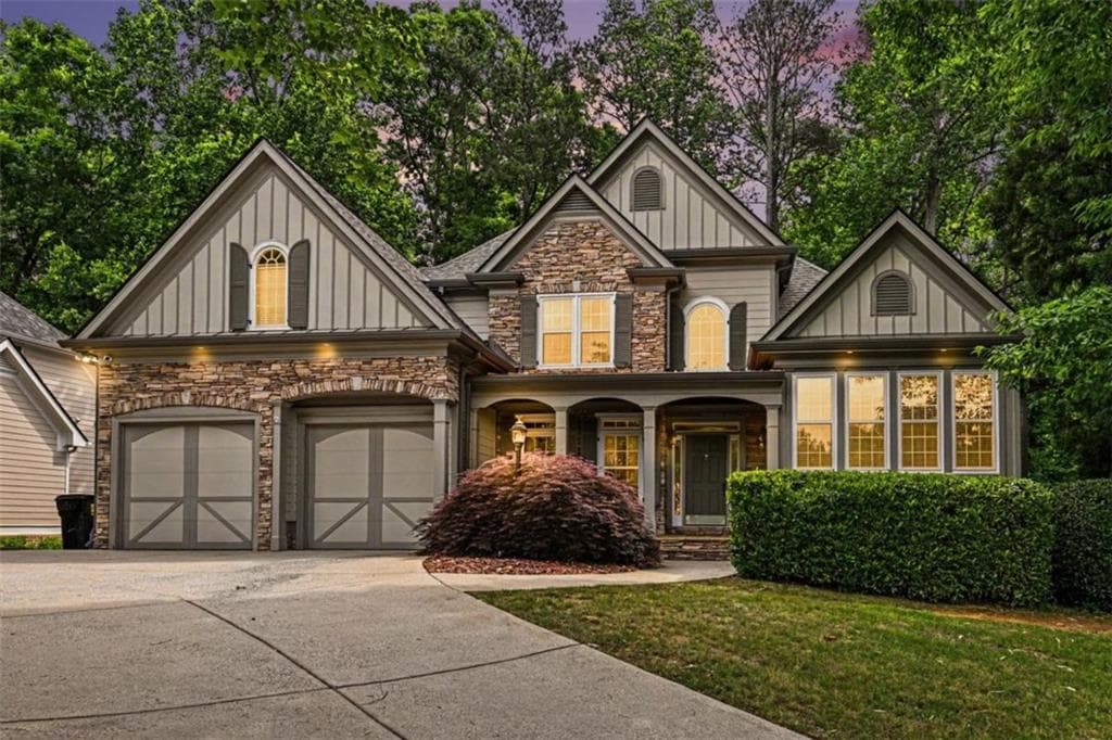 6 bedroom, 5 bathroom, 5,840 sq ft single family residence for sale at 1223 Oakleigh Valley Drive, Powder Springs, GA 30127 — photo 2