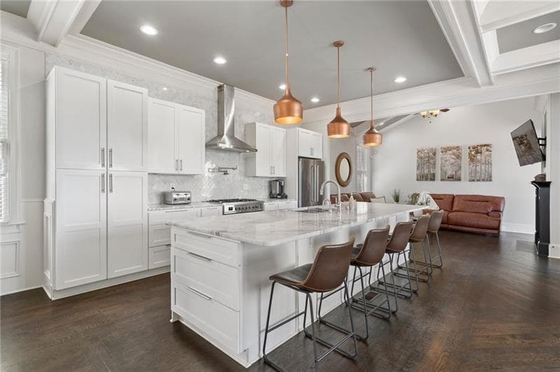 3 bedroom, 5 bathroom, 2,871 sq ft townhouse for rent at 631 Boulevard, Atlanta, GA 30308 for $6,000 a month — photo 1 of 56
