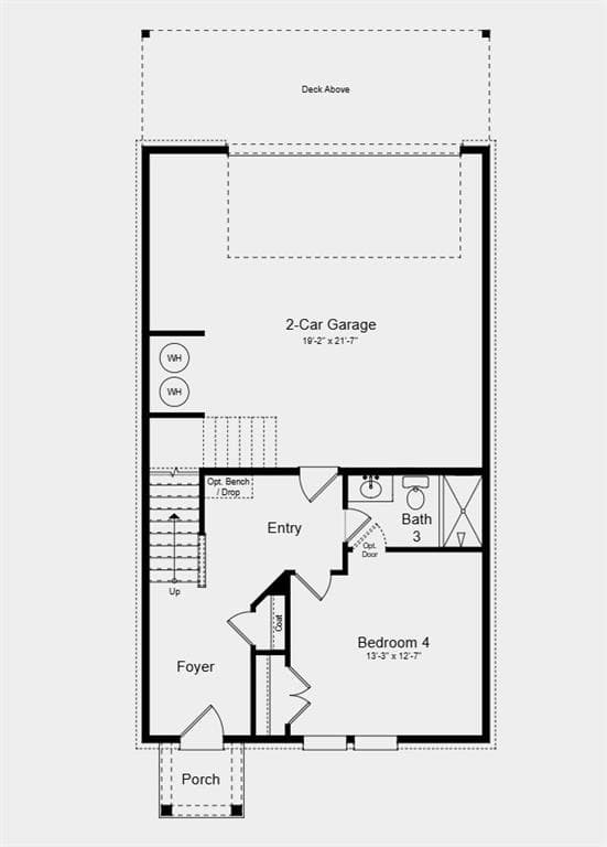 4 bedroom, 4 bathroom, 2,340 sq ft townhouse under contract at 2705 Dreycott Lane, Lawrenceville, GA 30043 — photo 2
